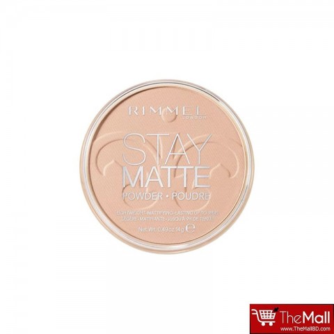 Rimmel Stay Matte Pressed Powder Peach Glow 003