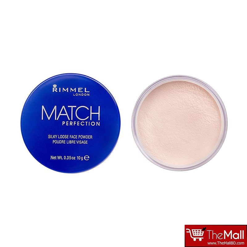 Rimmel Match Perfection Silky Loose Face Powder - 001 Transparent