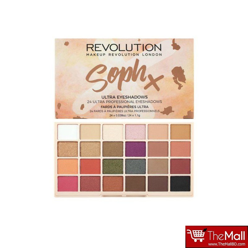 Makeup Revolution Soph X 24 Ultra Eyeshadow Palette