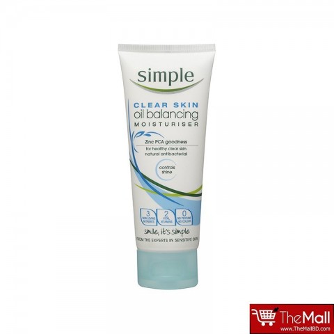Simple Clear Skin Oil Balancing Moisturiser 75ml