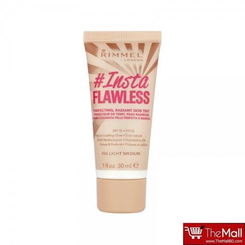 Rimmel London Insta Flawless Perfecting Radiant Skin Tint Perfector - 006 Light Medium 30ml