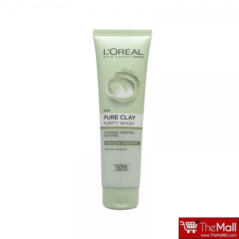 L'oreal Pure Clay Purity wash 150ml