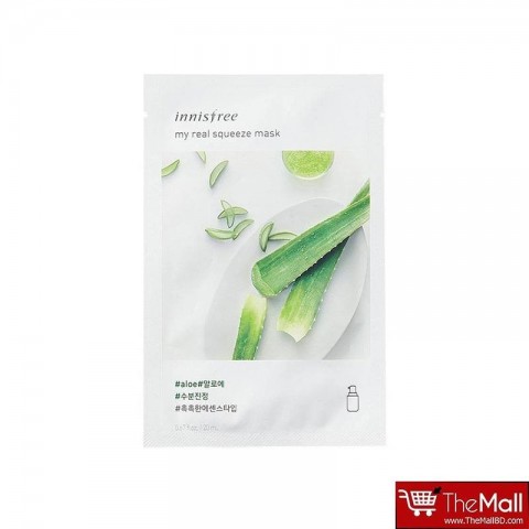 Innisfree My Real Squezze Mask 20ml - Aloe