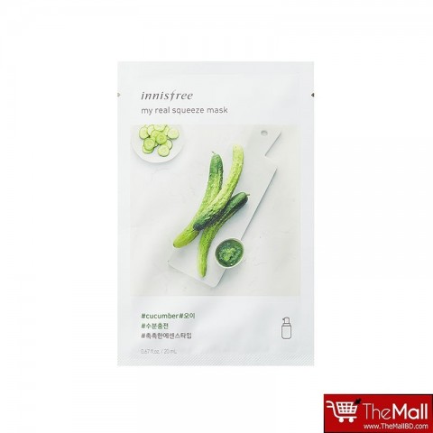 Innisfree my Real Squeeze Mask 20ml - Cucumber