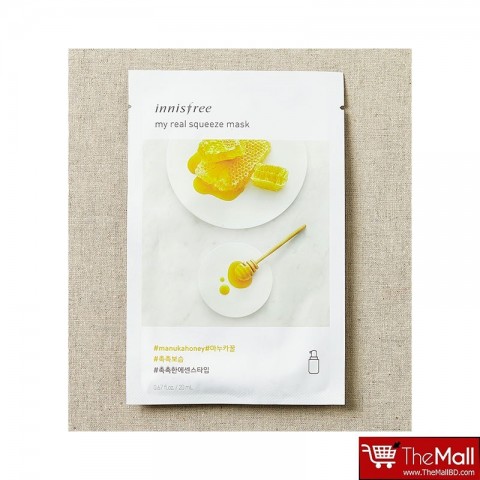 Innisfree My Real Squeeze Mask 20ml - Manuka Honey