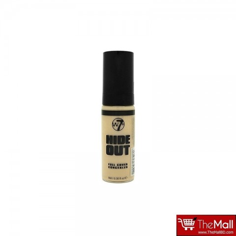 W7 Hide Out Full Cover Concealer 9ml - Light