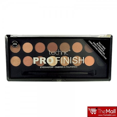 Technic Pro Finish Eyeshadow Palette - Toffee Edition