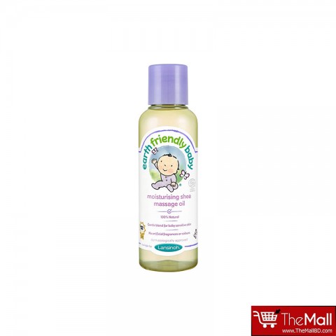 Earth Friendly Baby Moisturizing Shea Butter Massage oil 125ml