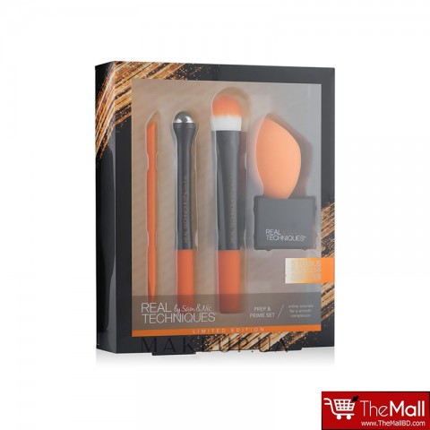 Real Techniques Prep & Prime Make Up Brush Set