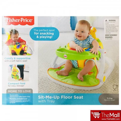 Fisher-Price Giraffe Sit Me Up Floor Seat With Tray