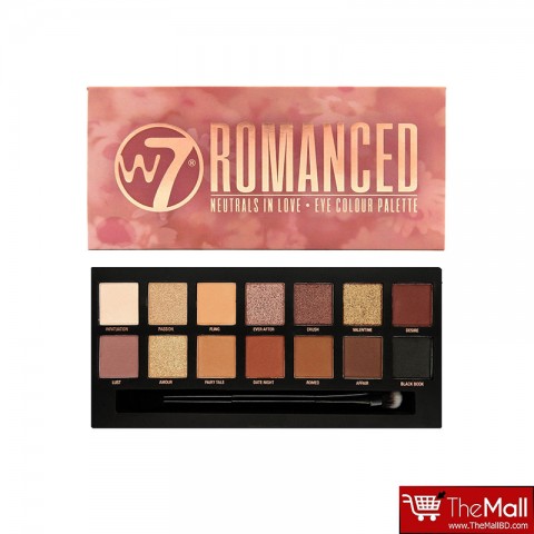 W7 Romanced Neutrals In Love Eye Colour Palette