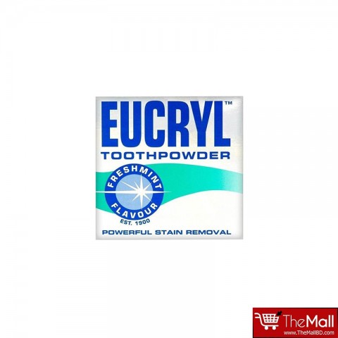 Eucryl Powerful Stain Removal Freshmint Flavour Tooth Powder 50ml