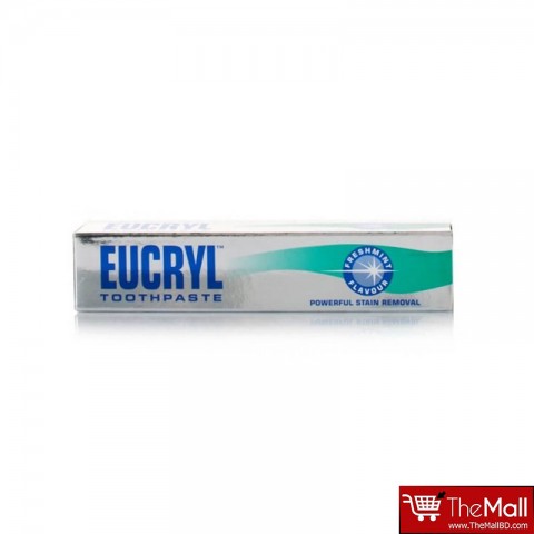 Eucryl Powerful Stain Removal Freshmint Flavour Toothpaste 50ml