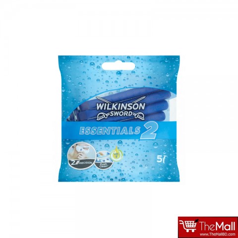Wilkinson Sword Essentials 2 Male 5's Disposable Razor