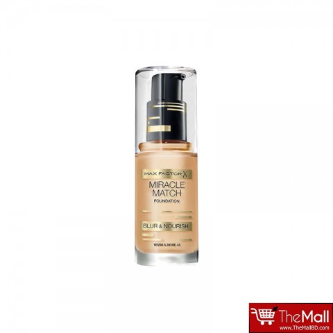 Max Factor Miracle Match Blur & Nourish - Warm Almond 45