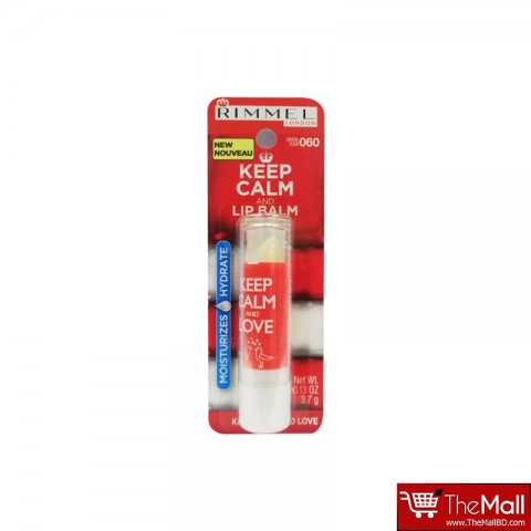 Rimmel Keep Calm Lip Balm 3.7g - 060 Crystal Clear