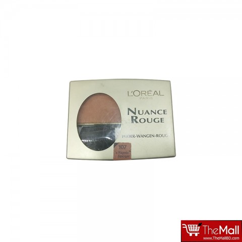 L'oreal Nuance Rouge Powder Blush - 107 Brun Lumiere