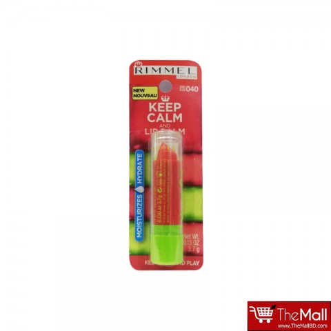 Rimmel Keep Calm And Play Lip Balm 3.7g - 040 Berry Blush