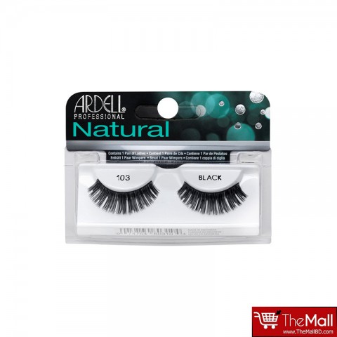 Ardell Natural False Eyelashes - 103 Black