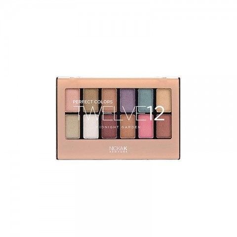 Nicka K Perfect 12 Midnight Garden Eyeshadow Palette