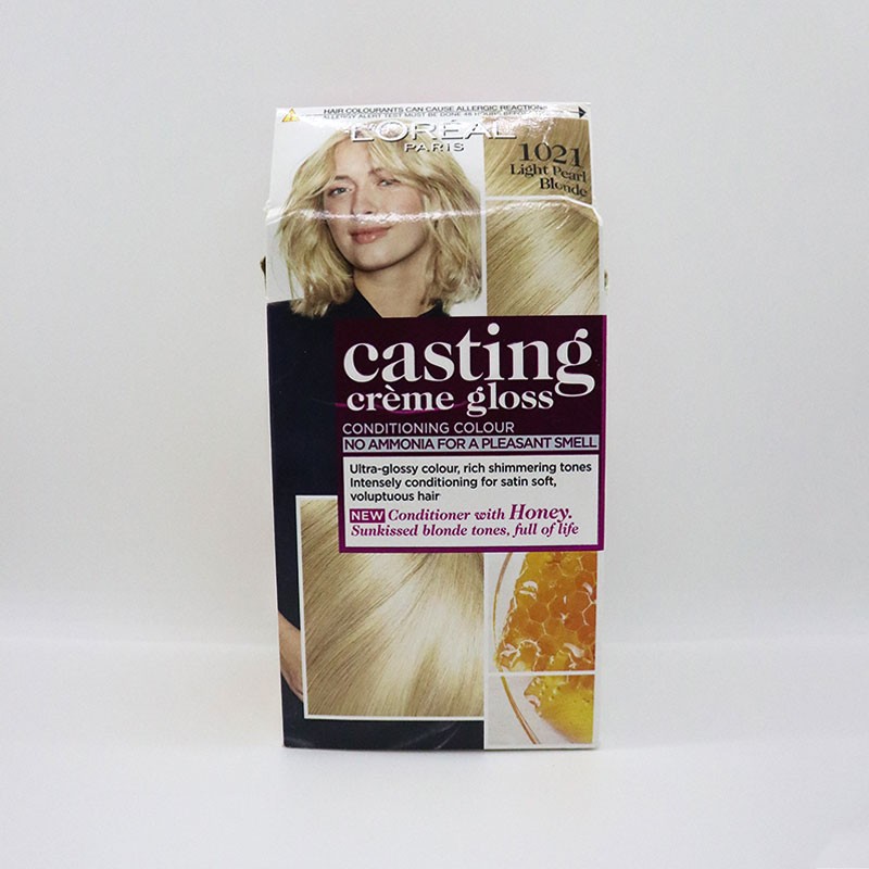 Loreal Casting Creme Gloss Conditioning Hair Colour 1021 Light