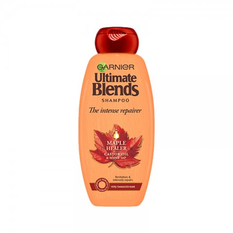 Garnier Ultimate Blends The Intense Repair Maple Healer Shampoo For Very Damaged Hair 360ml