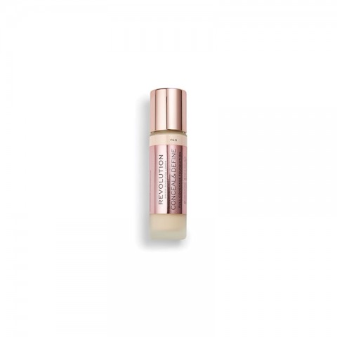 Makeup Revolution Conceal & Define Foundation 23ml - F6.5