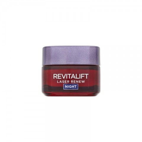 L'oreal Revitalift Laser Renew Anti Ageing Night Mask Cream 50ml - Age 40+
