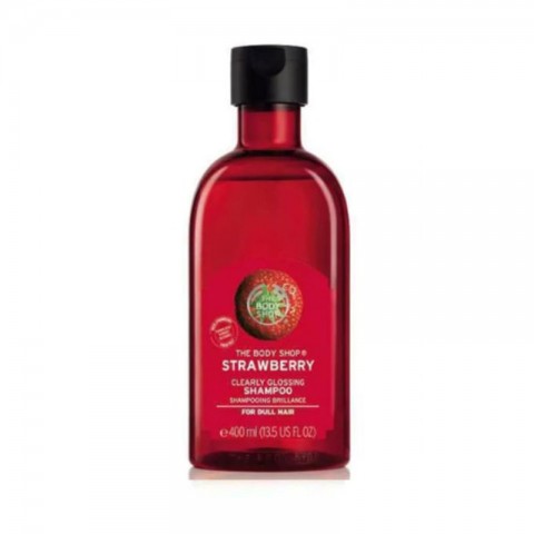 The Body Shop Strawberry Clearly Glossing Shampoo For Dull Hair 400ml