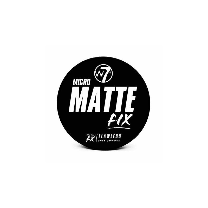 W7 Micro Matte Fix Flawless Face Powder 6g - Fair