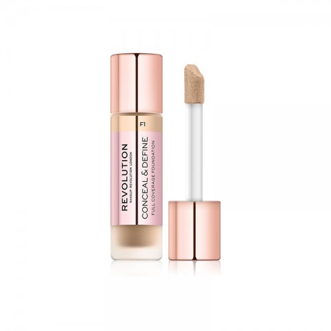 Makeup Revolution Conceal & Define Foundation 23ml - F1