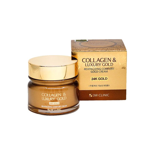 3W Clinic Collagen & Luxury Gold Cream 100g