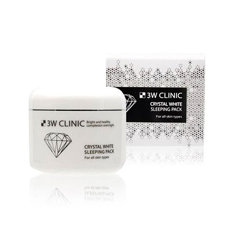 3W Clinic Crystal White Sleeping Pack 100ml