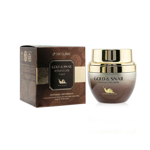 3W Clinic Gold & Snail Intensive Care Cream 55g