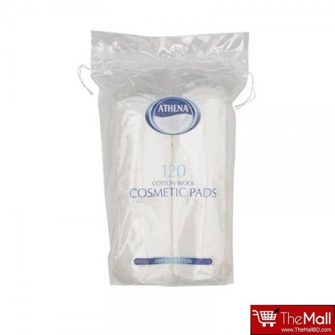 Athena 120 Cotton Wool Cosmetic Pads