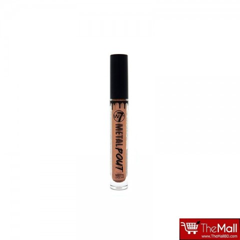 W7 Metal Pout Matte Lip Gloss 3ml - Heavy Metal