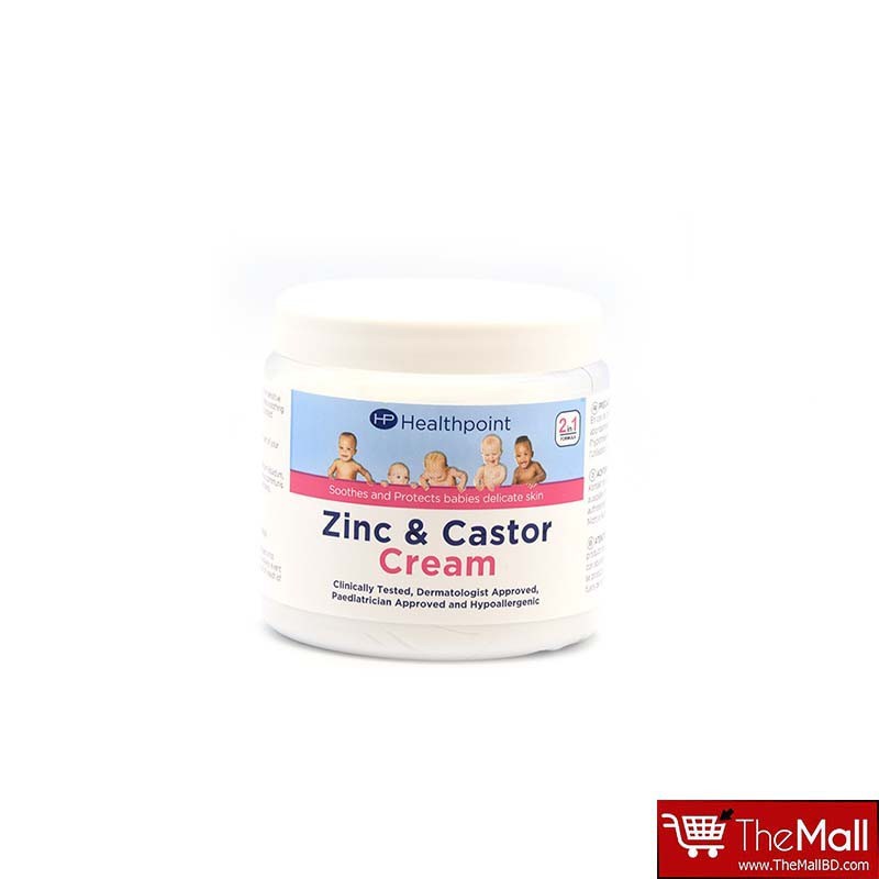 Healthpoint Zinc & Castor Oil Cream 225g