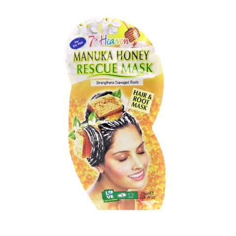 7th Heaven Montagne Jeunesse Manuka Honey Rescue Hair & Root Mask 25ml