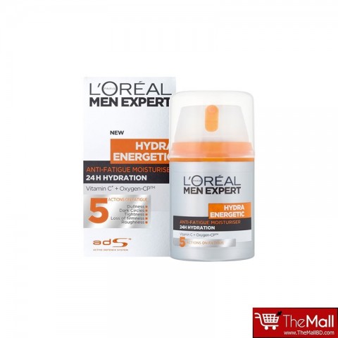 L'Oreal Paris Men Expert Hydra Energetic Anti-Fatigue Moisturiser 50ml