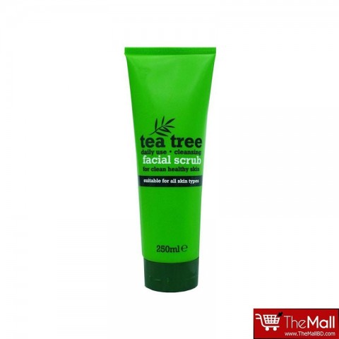 Xpel Tea Tree Facial Scrub For All Skin Types 250ml