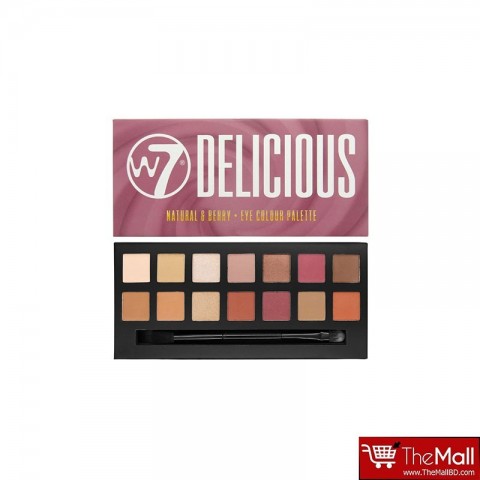 W7 Delicious Natural & Berry Eye Colour Palette