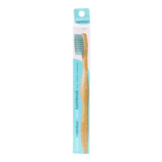 Absolute Bamboo Adult Toothbrush - Blue