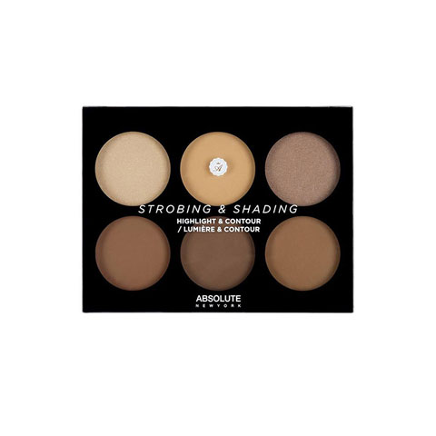 Absolute New York Highlight & Contour Palette 20gm - Tan To Deep  AHC02