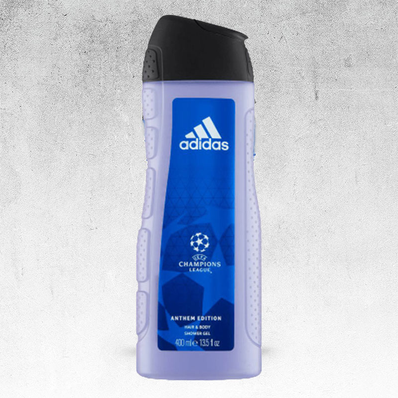 Adidas Champions League Anthem Edition Hair & Body Shower Gel 400ml