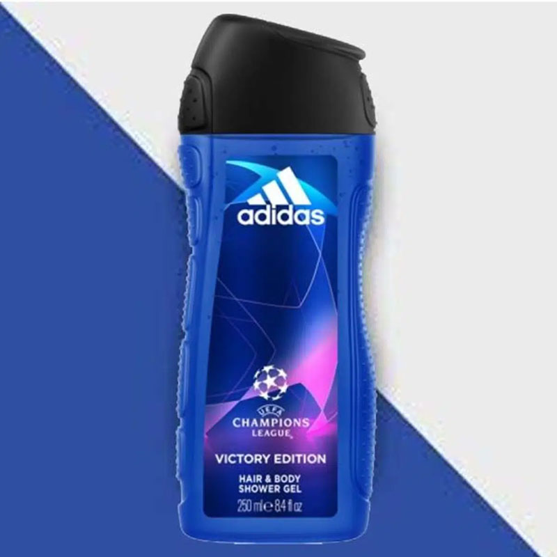 Adidas Champions League Victory Edition Hair & Body Shower Gel 250ml