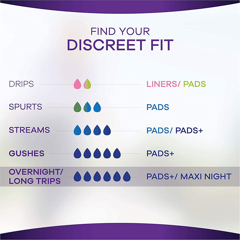 Always Discreet Complete Protection Maxi Night 12pcs Pads - Large