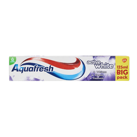 Aquafresh Active White Toothpaste 125ml