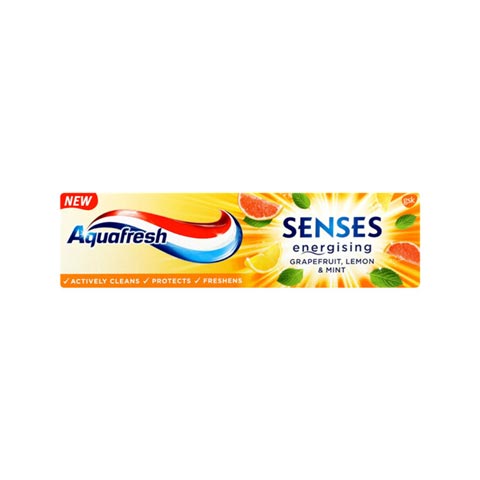 Aquafresh Senses Energising Grapefruit Lemon & Mint Toothpaste 75ml
