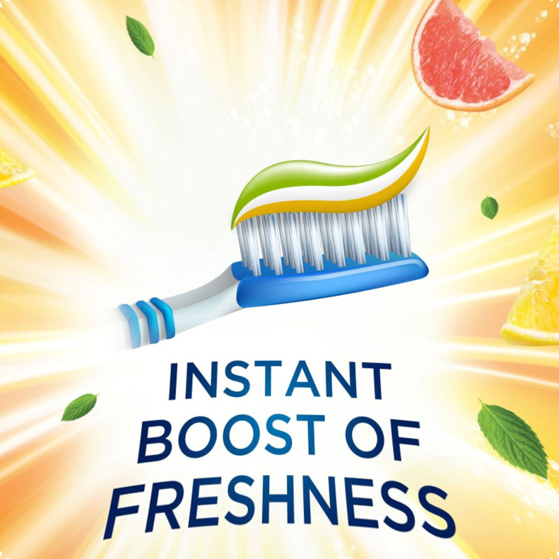Aquafresh Senses Energising Grapefruit Lemon & Mint Toothpaste 75ml