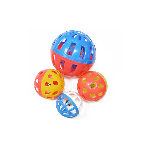 Armitage Pet Care Good Girl Bat It Amaze Balls For Cats 4 Pack - Orange